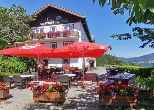 Alpengasthof Fernblick Moenichkirchen Bagian luar foto