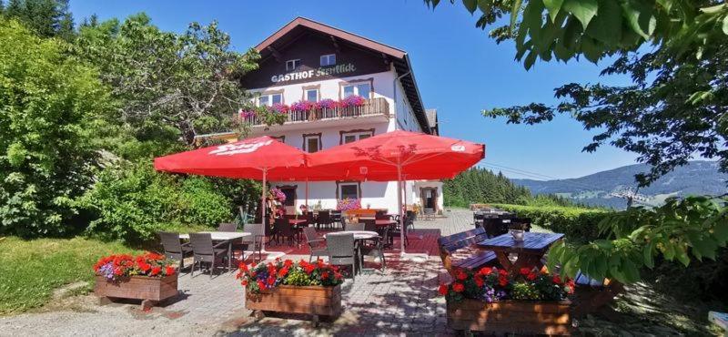 Alpengasthof Fernblick Moenichkirchen Bagian luar foto